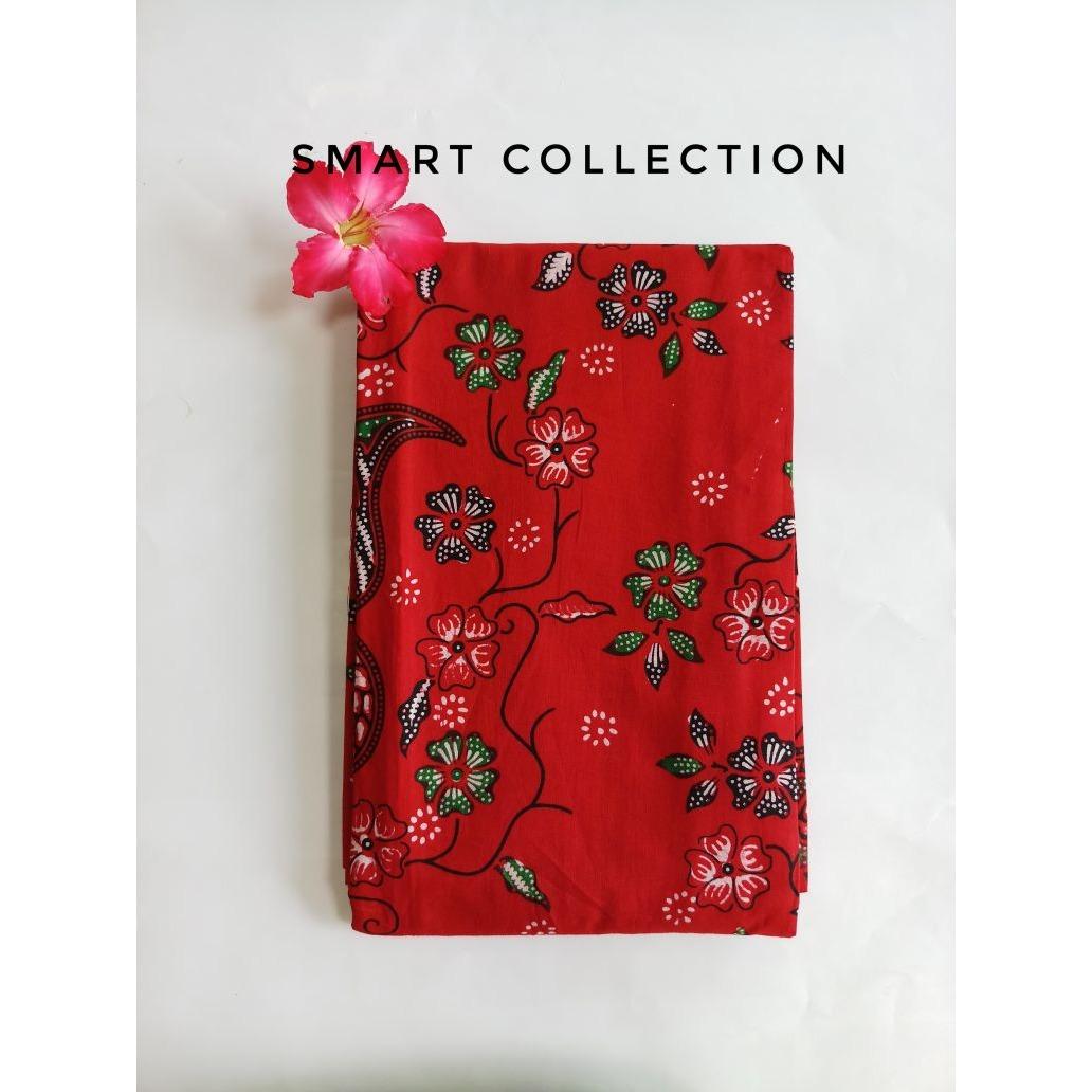 Kain Batik Tulis Kombinasi Abang