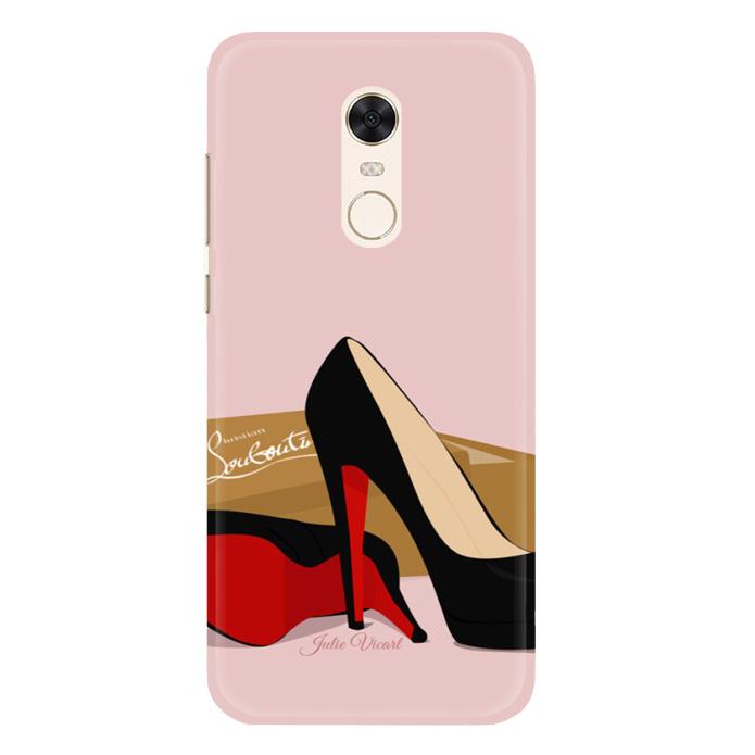 Casing Hardcase Xiaomi Redmi 5 Motif Louboutin Fashion X4827