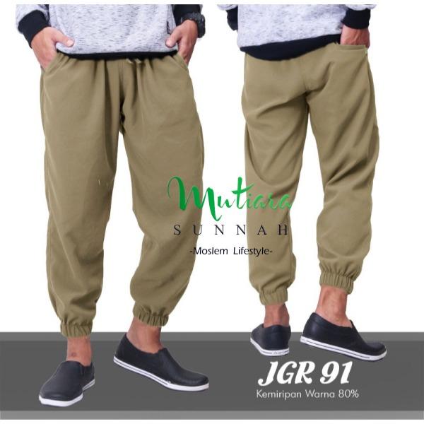 Jogger Pants  Celana Jogger  Sirwal Jogger  Celana Jogging Pria  JGR 91