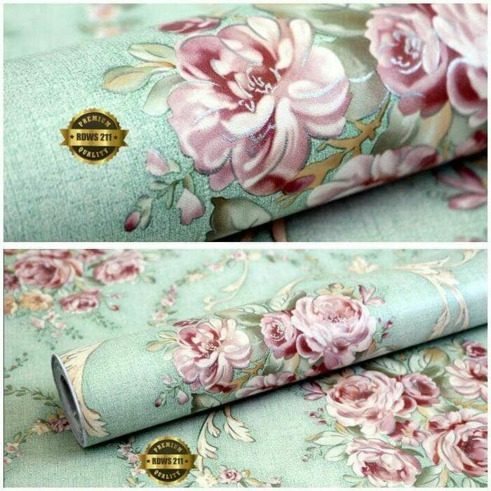 Elegant Wallpaper Sticker Dinding (Size 45cm X 10M) - Stiker Walpaper Dinding