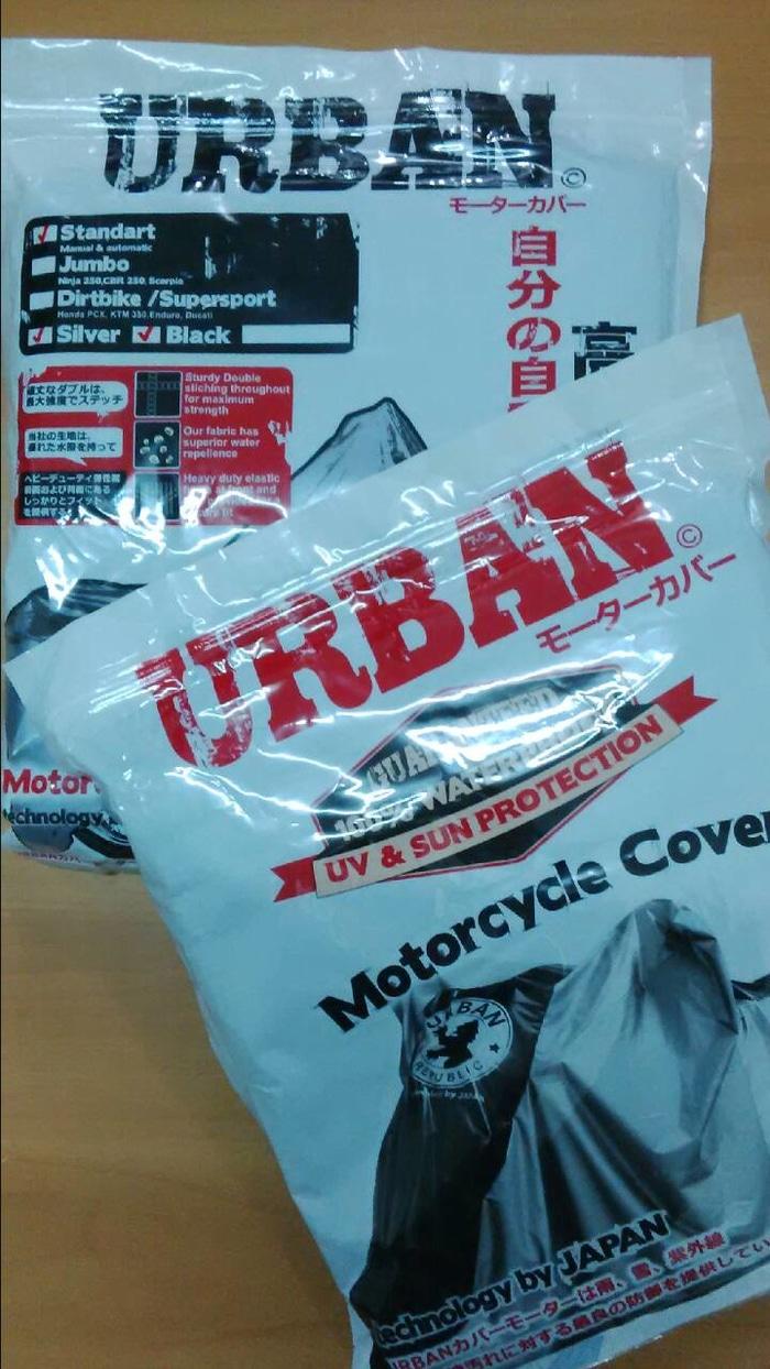 COVER MOTOR Merk URBAN Buat Bebek & Matic Type STANDARD Sarung Tangan Januari 2019 - 2 COVER MOTOR merk URBAN buat bebek & matic type STANDARD sarung tangan - 2