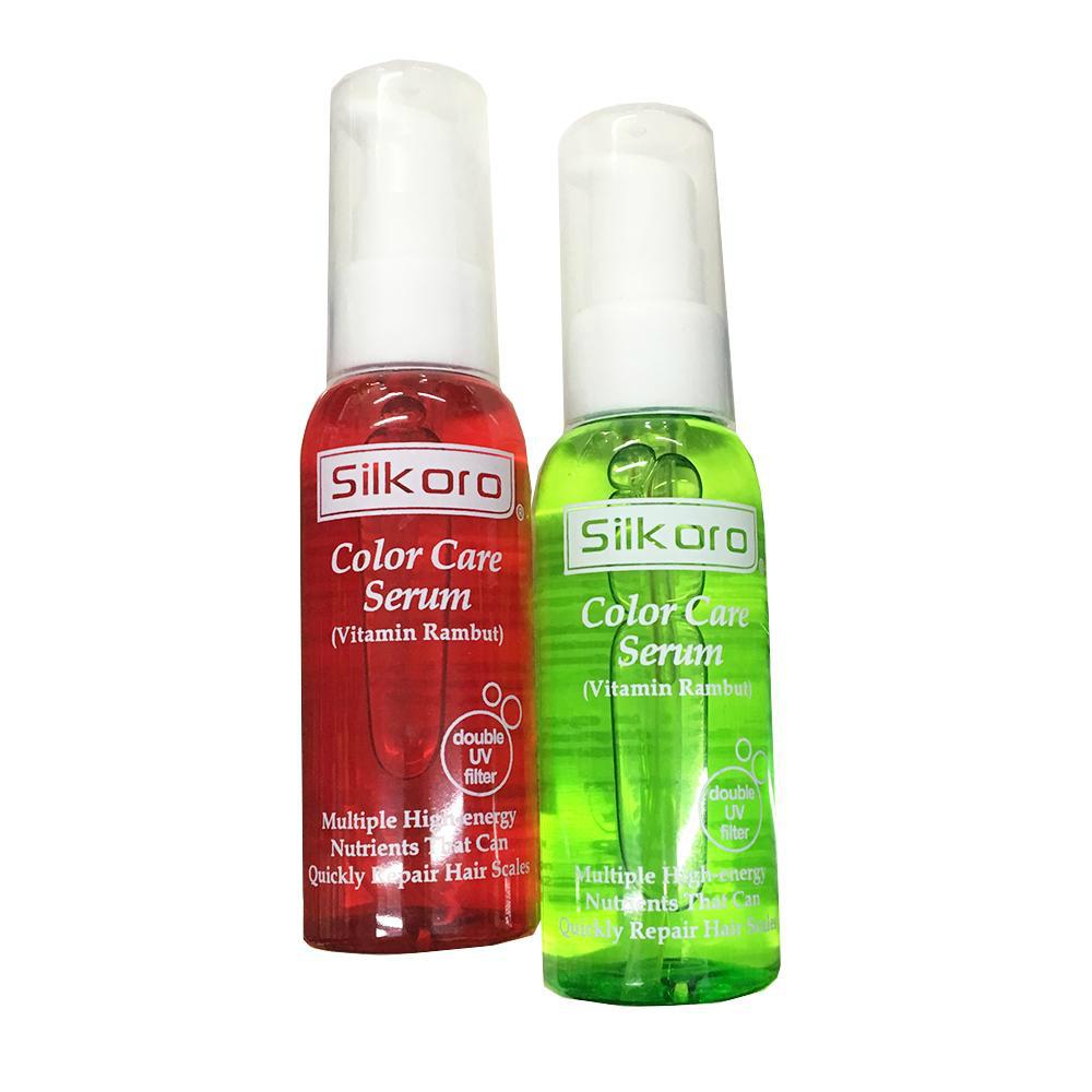 Gambar Produk Rinci Silkoro Vitamin Rambut Hair Care Merah - 80ml Terkini