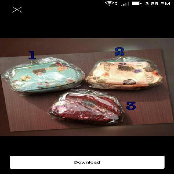 Dompet koin import Anna Sui