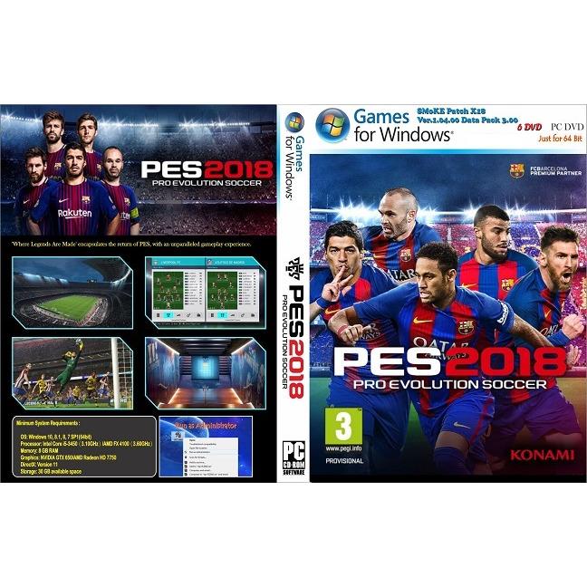 Pro Evolution Soccer 2018 (PES 2018) PC - Full Update 2018