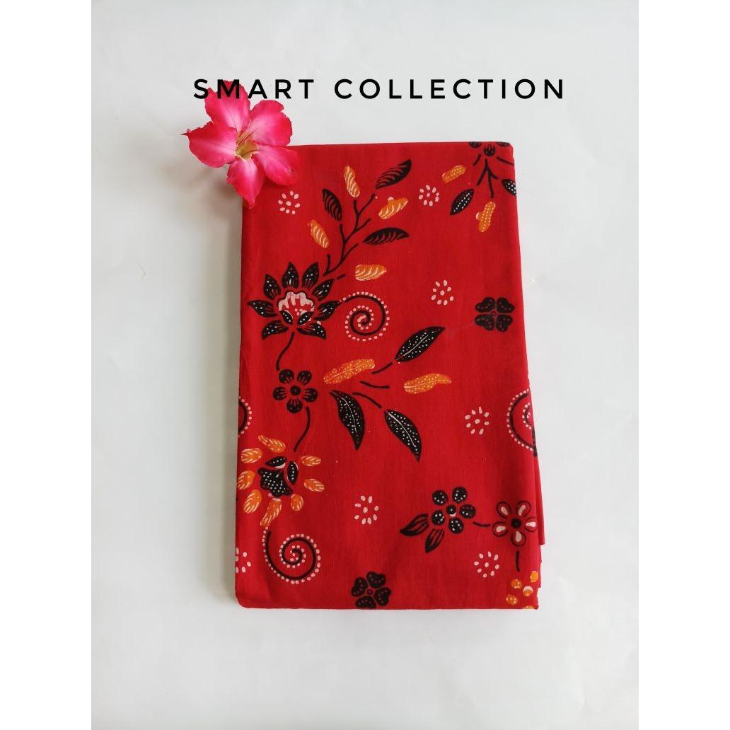 Kain Batik Tulis Kombinasi Abang