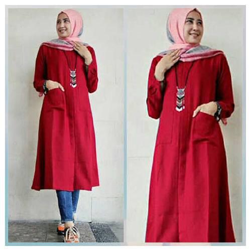 Cek Harga Baru Baju  Atasan Tunik Anjani Blouse Baju  Muslim  