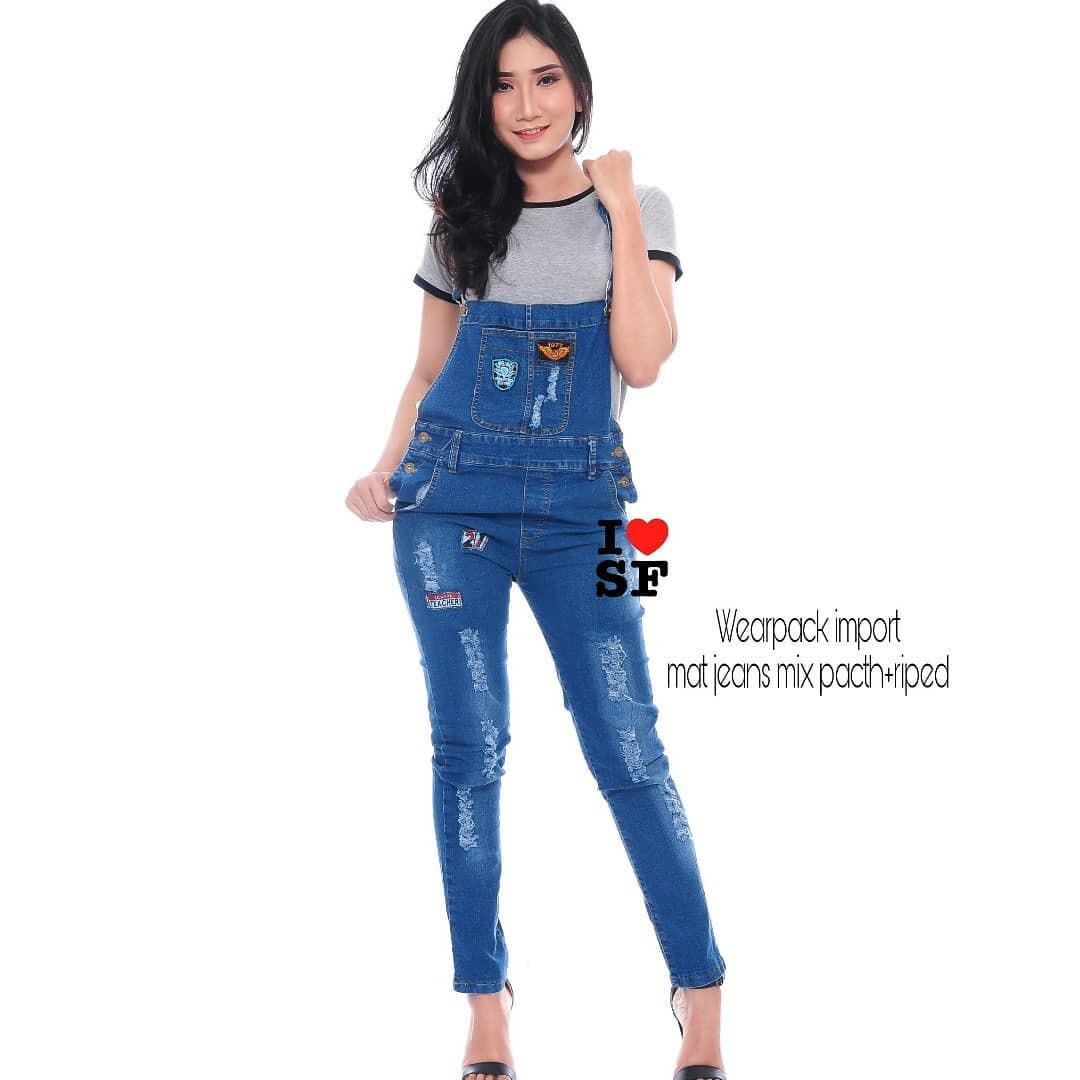 Baju Original Wearpack Import Jeans Celana Cewek Pants Panjang Joger Wanita Muslim Santai Casual Simple Trend 2018