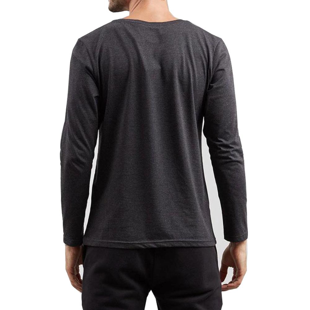 VM Kaos Panjang Basic Kancing Depan Oblong Polos Pria Januari 2019 - 2 VM Kaos Panjang Basic Kancing Depan Oblong Polos Pria - 2