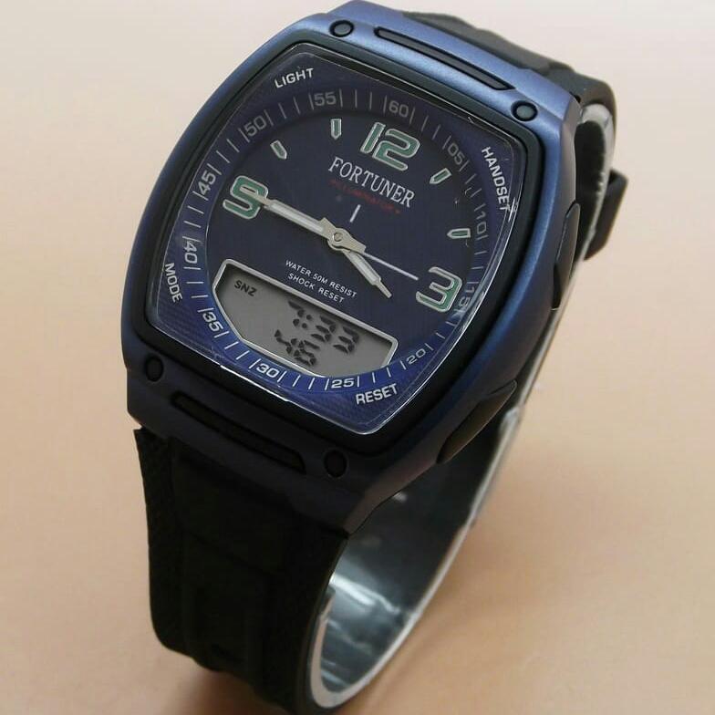 Fortuner Digital - Jam Tangan Pria - Rubber Strap - FR 6040