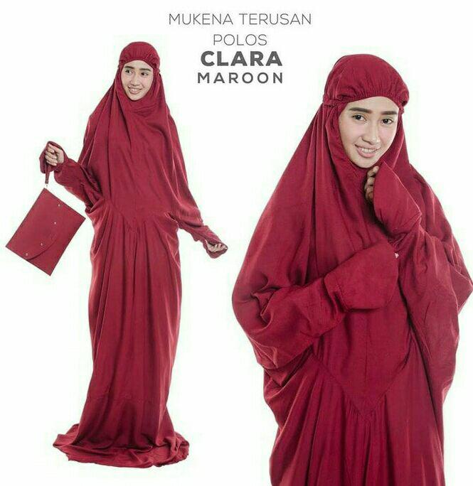 Ukhuwah Mukena Bali Terusan Tulip - Merah