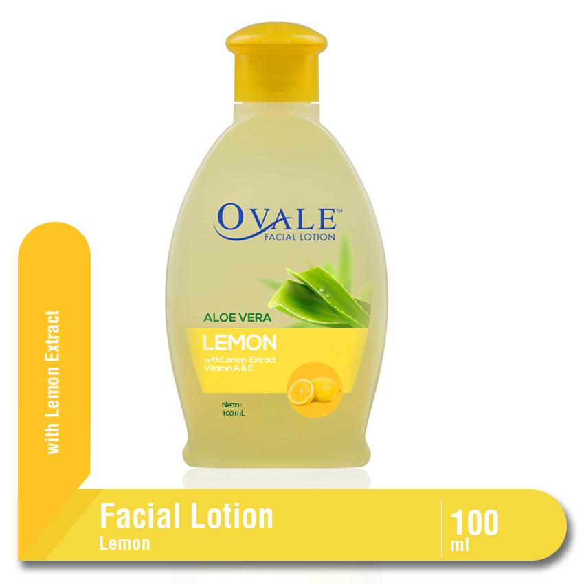 Ovale Facial Lotion Lemon Botol 100 ml