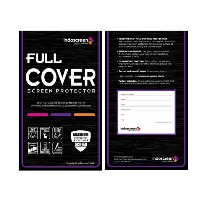 Indoscreen Full Cover Antigores Depan Belakang IPhone 8 Januari 2019 - 2 Indoscreen Full Cover Antigores Depan Belakang iPhone 8 - 2
