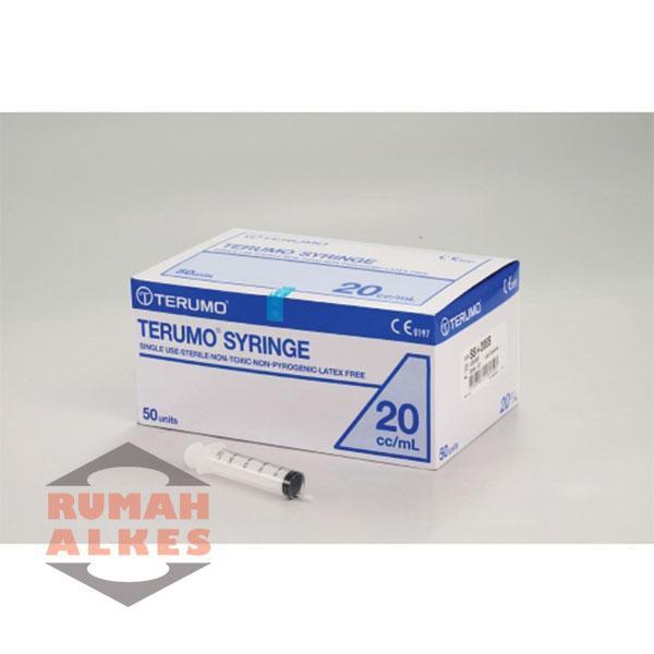 Syringe 20 Cc Terumo . Suntikan 20 Cc Terumo Disposible. Spl