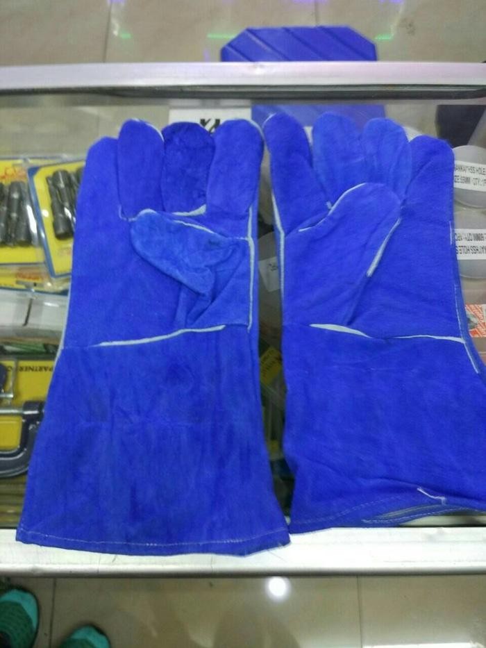ORIGINAL - Sarung tangan las kulit biasa / sarung tangan las biasa