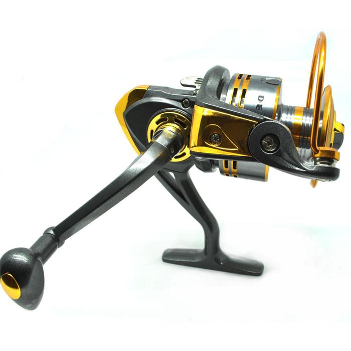 Debao Gulungan Pancing DB6000A Metal Fishing Spinning Reel 10 Ball Bea