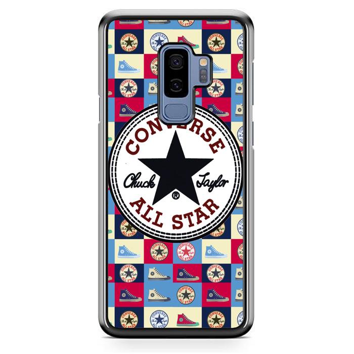 Casing Hardcase Samsung Galaxy S9 Plus Motif Converse W3050