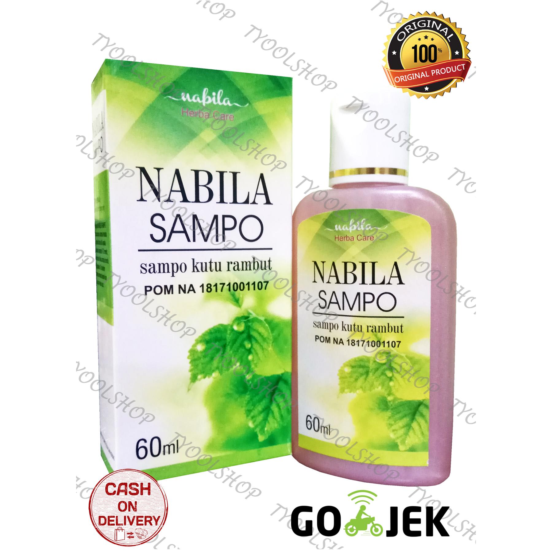 Shampo Nabila Anti Kutu dan Penyubur Rambut Sampo - 60ml