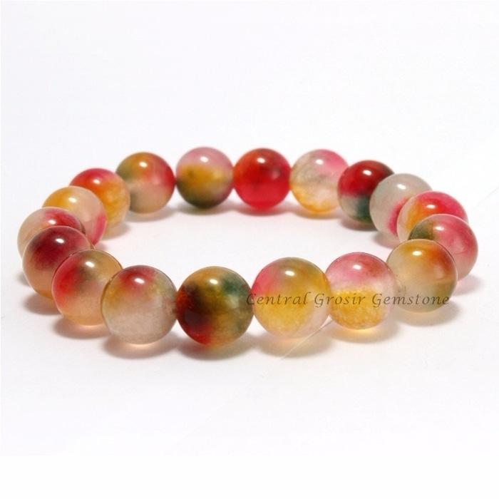 GELANG BATU GIOK PANCAWARNA JADE MULTICOLOR ORIGINAL NATURAL Januari 2019 - 2 GELANG BATU GIOK PANCAWARNA JADE MULTICOLOR ORIGINAL NATURAL - 2