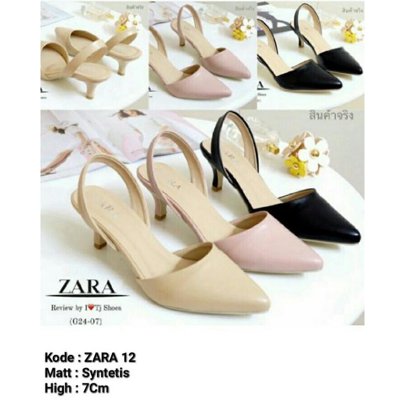 SEPATU SANDAL WANITA WEDGES HEELS FLATSHOES SNEAKERS BOOTS SLIPON SHOES ZARA 12