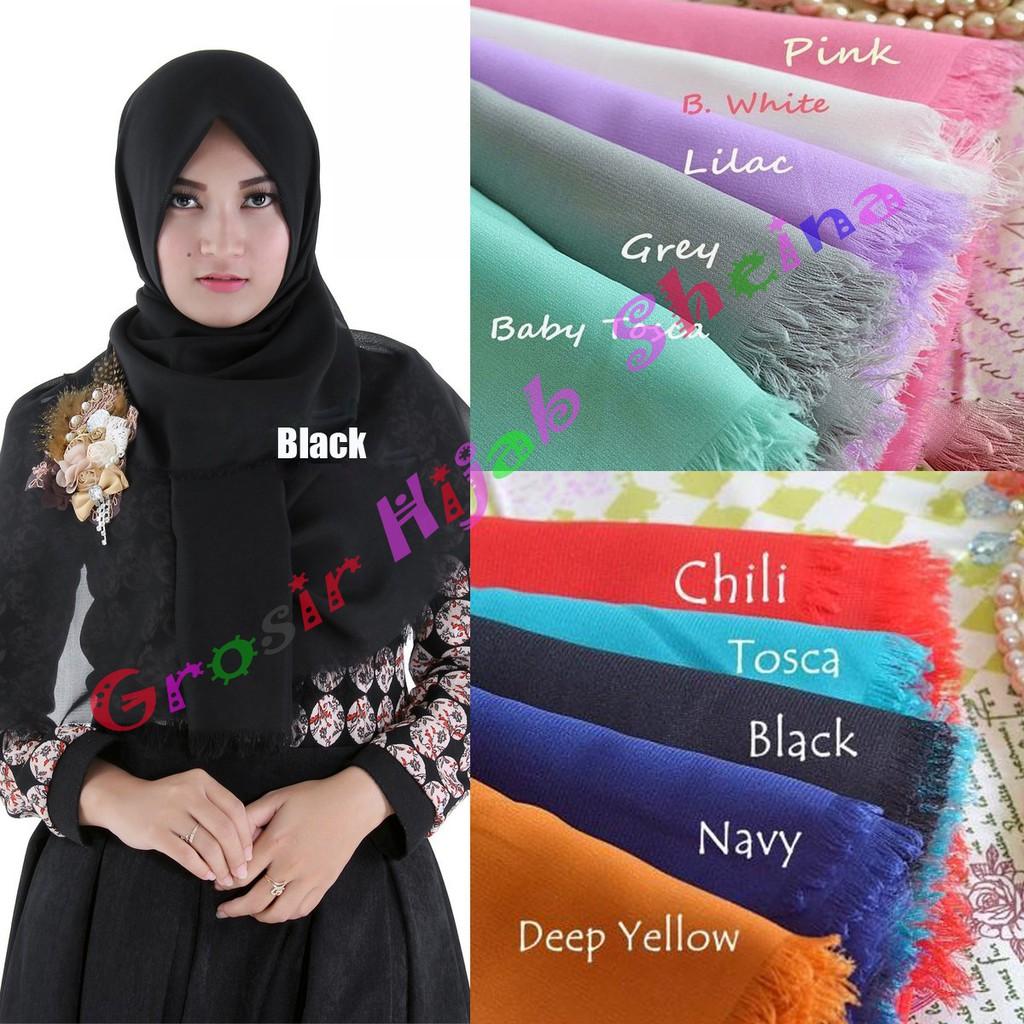 Kerudung Hijab Segiempat Rawis Segi 4 Hanna Rawis Square Saudia Segiempat Saudia Ima Scraft