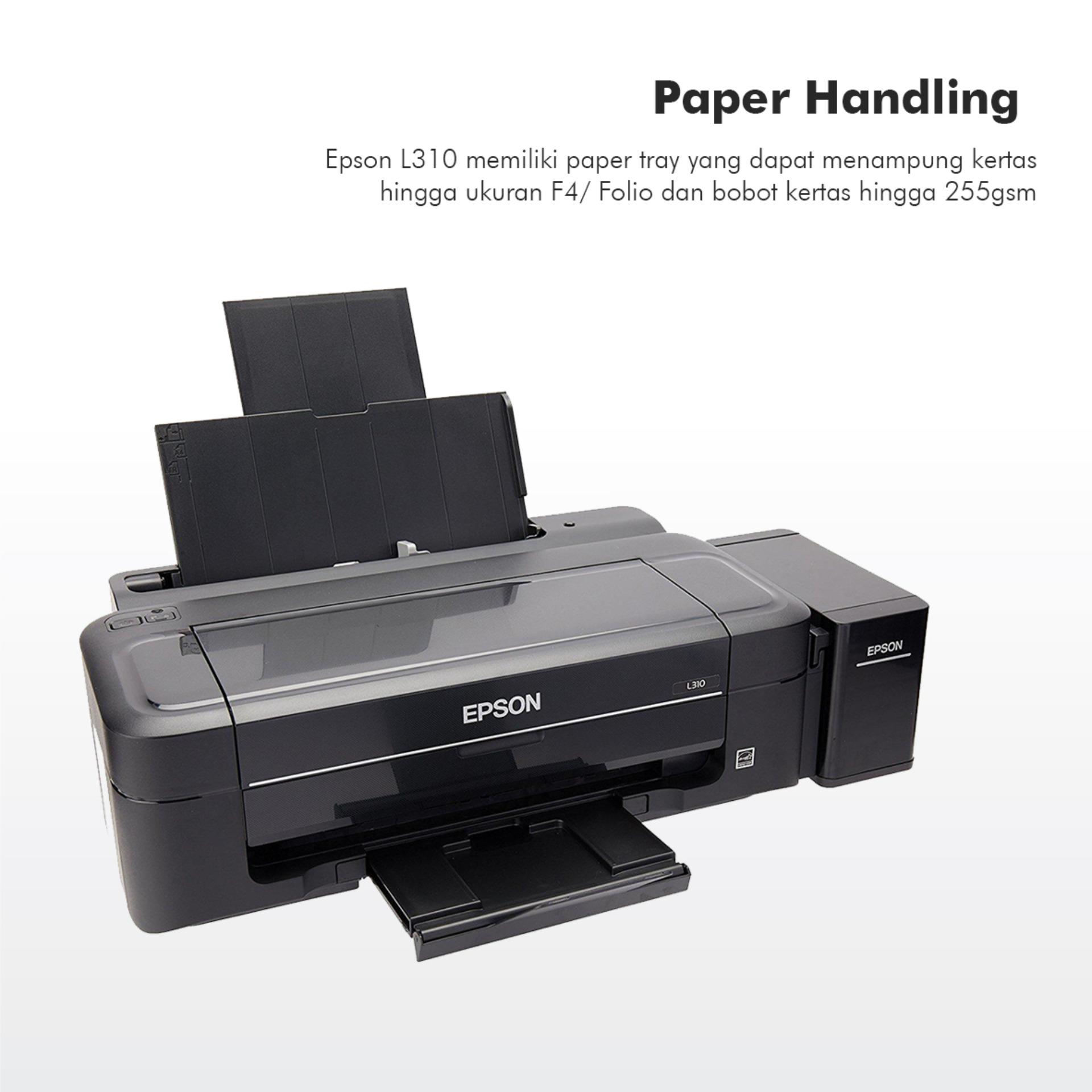 Fitur Printer Epson L310 Ink Tank Original Dan Harga Terbaru Info Detail Gambar Printer Epson L310 Ink Tank Original Terbaru