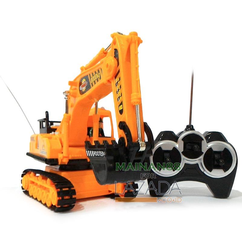 MAINAN88 RC Alat Berat Excavator Truck Cons | Mainan Edukasi Anak Remote Control