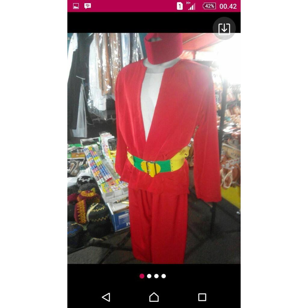 Stelan Baju Pangsi Komplit - Gxudfy
