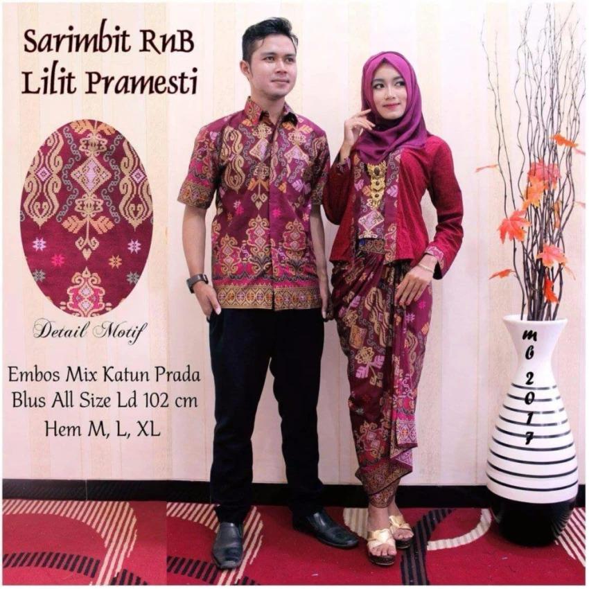 Baju Batik Couple Sarimbit Lilit PramestI