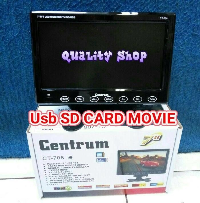 ORIGINALS TV LED ONDASH CENTRUM 7 INCH USB SD MOVIE