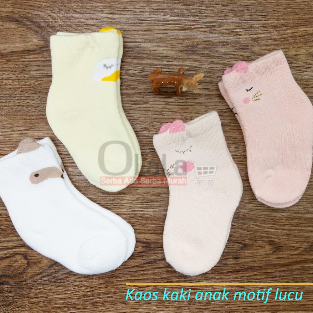 Detail Gambar kaos kaki nyaman karakter lucu T0496 Terbaru