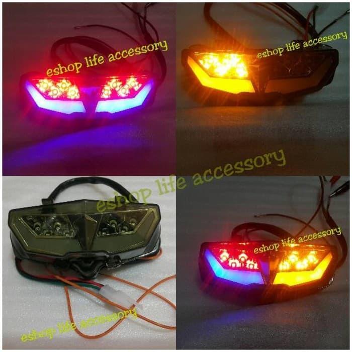 Stoplamp/ Lampu Belakang Led Sen Drl Yamaha Xabre Vixion R VVA 155Cc