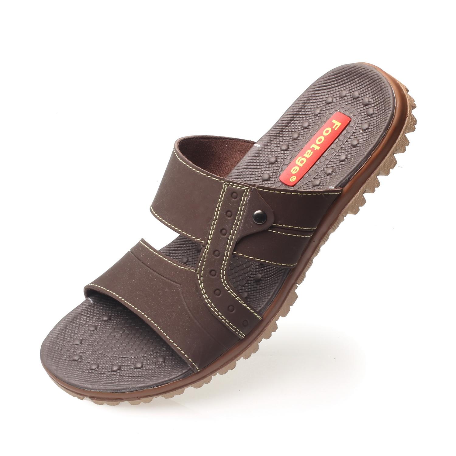 Footage Sandal Casual Pria Coklat Free Sandal Santai Hitam Januari 2019 - 3 Footage Sandal Casual Pria Coklat Free Sandal Santai Hitam - 3