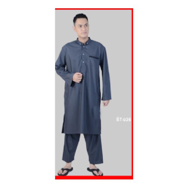 Baju Muslim Koko SETELAN Gamis Pria Saudi Pakistan NAYLUL ST 26