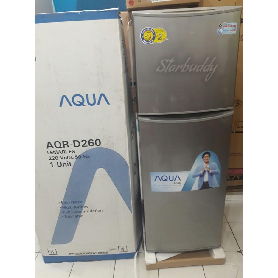 Kulkas 2Pintu Aqua Aqr-D260- Murah Berkualitas - Zbtrnf