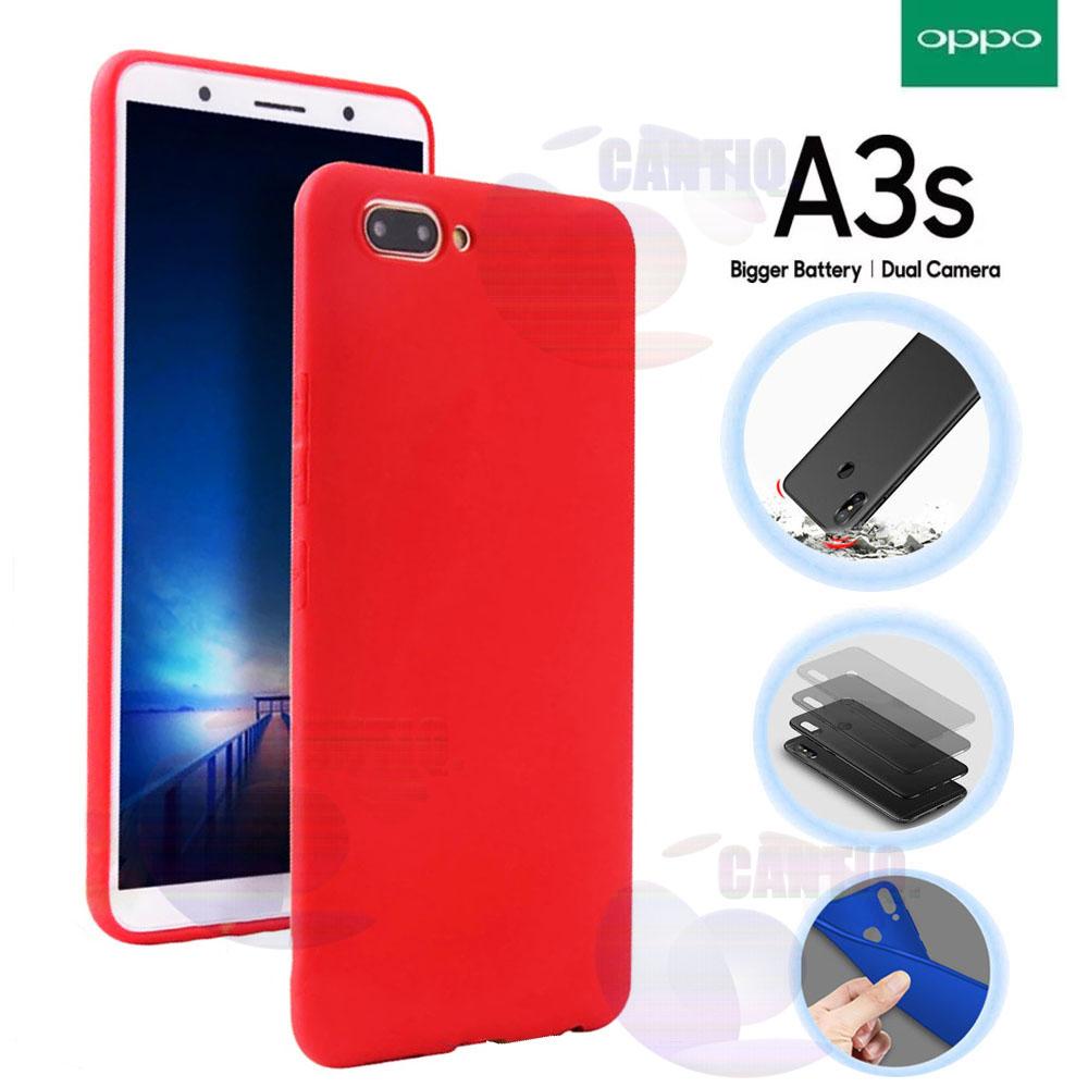 Lize Jelly Case For Oppo A3S Candy Rubber Skin Soft Back Case / Softshell / Silicone