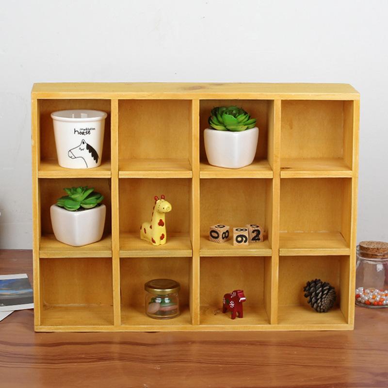 Zakka Sederhana Jaringan Pertunjukan Lemari Organiser Rak Barang
