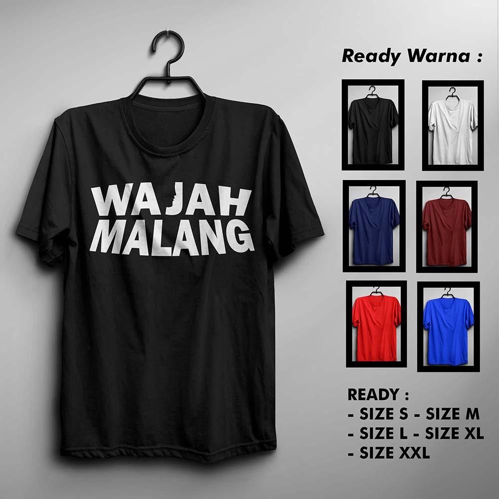 Kaos Wajah Malang Murah Keren