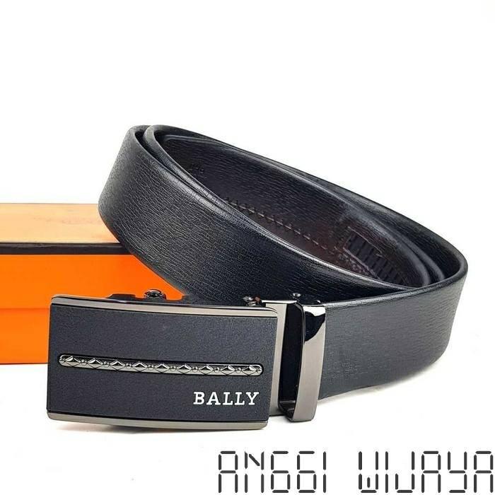 IKAT PINGGANG GESPER BELT PRIA KULIT IMPORT REL OTOMATIS JAMAN SEKARANG BLY04AW
