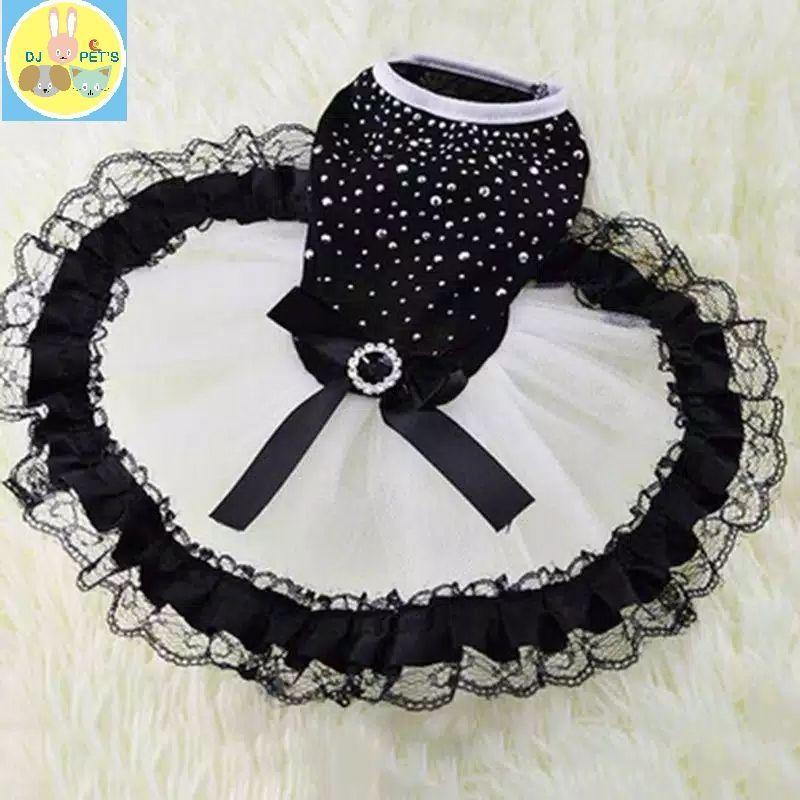 Baju anjing dan baju kucing dress premium no 7 - 2 .