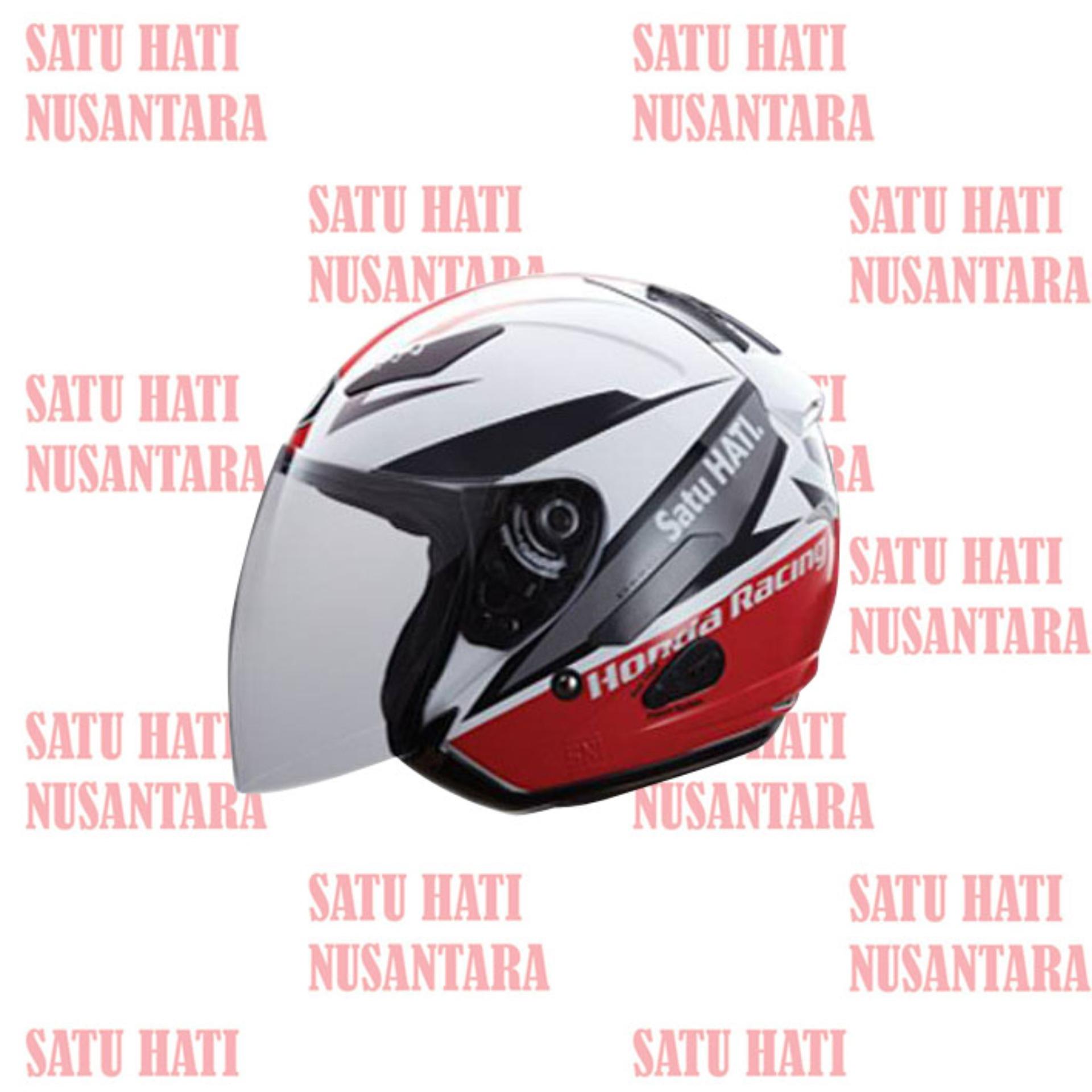 Honda ORI HRR KYT Half Face Helm / Helmet - L