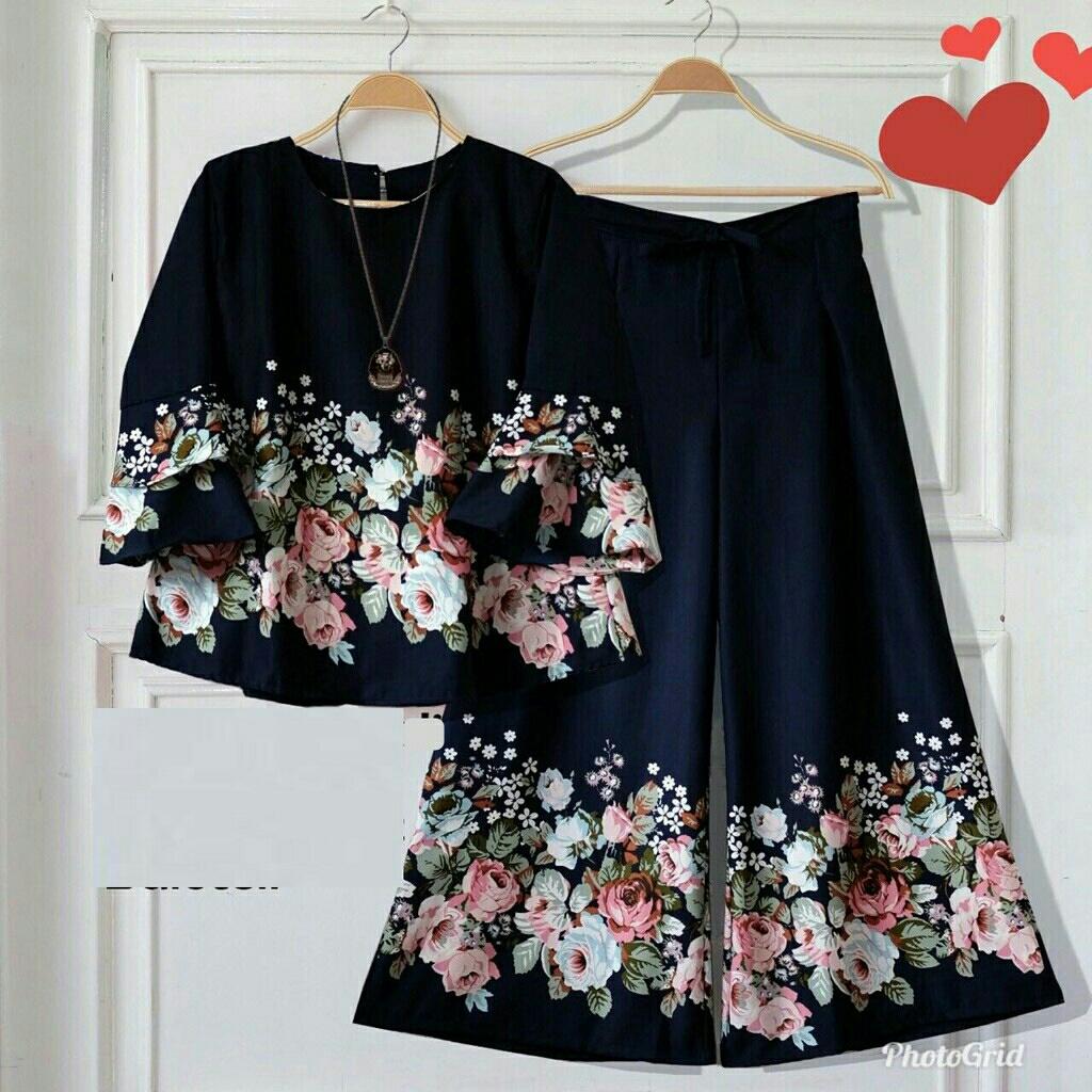 Cek Harga Baru Jc Setelan Kulot Dewi Setelan Kulot Celana Kulot