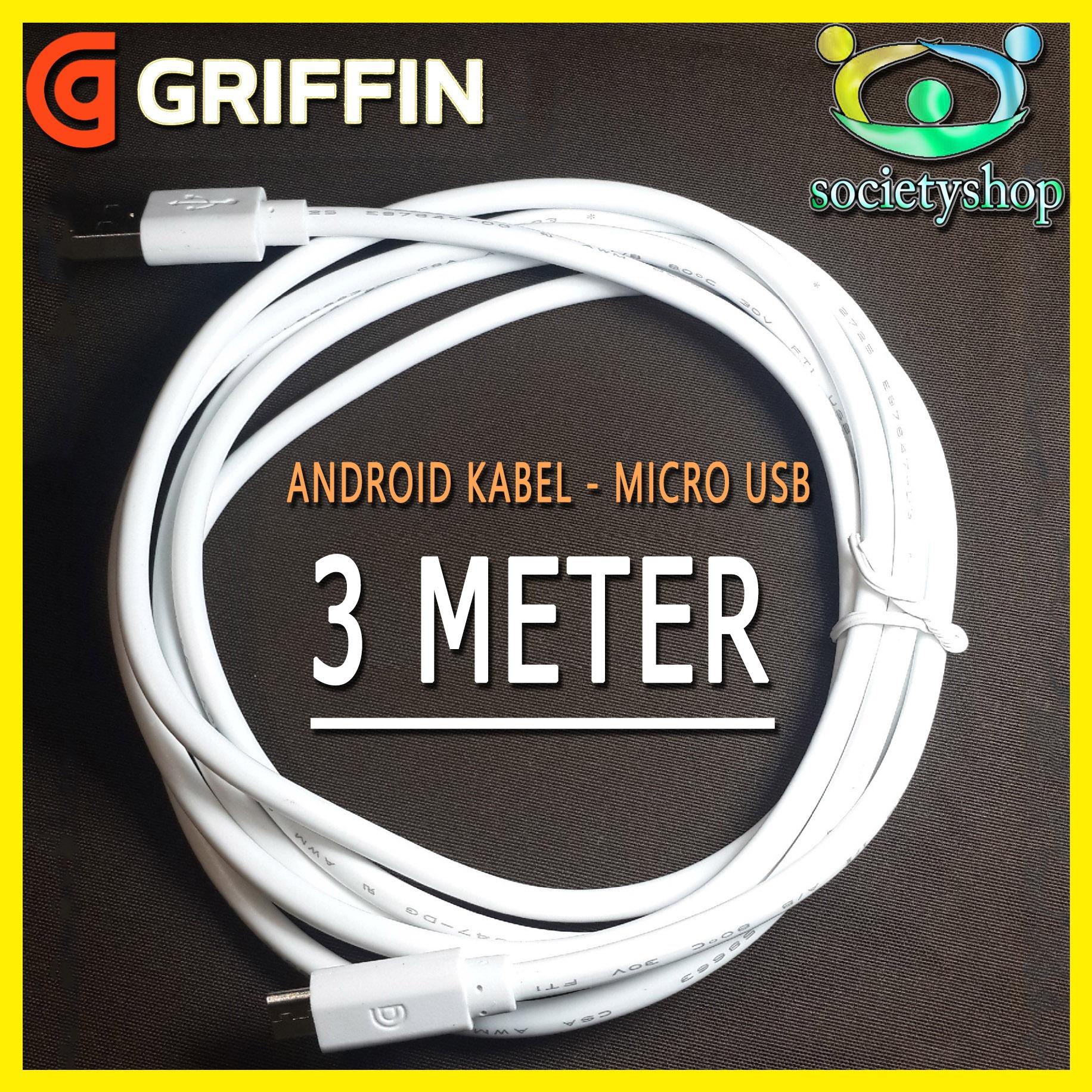 Kabel Data Universal 3 Meter Cable Usb Charger Cas Hp Fast Xiaomi Samsung Murah Bagus Asus Oppo 2A