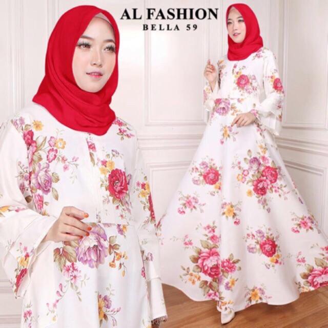 Koleksi Terbaru Baju Gamis Maxi Bella Januari 2019 - 2 Koleksi Terbaru Baju Gamis Maxi Bella - 2