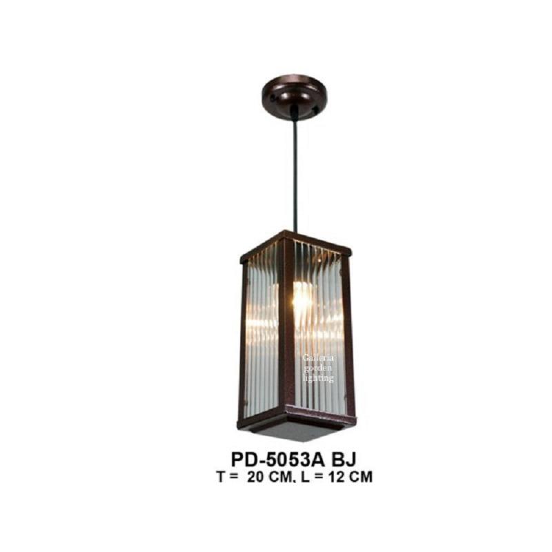 Lampu hias dekorasi teras minimalis