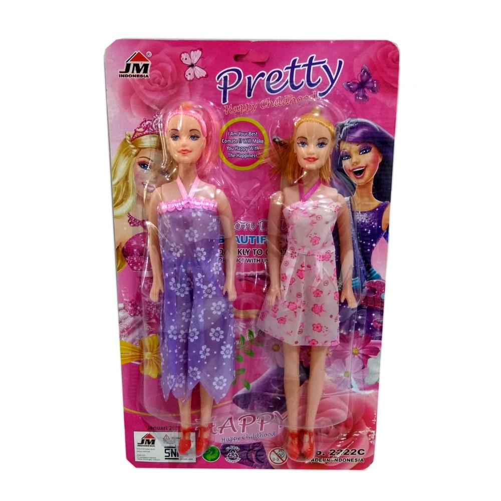 Toylogy Mainan Boneka Anak Perempuan Kembar ( Pretty Twins Girl Doll )