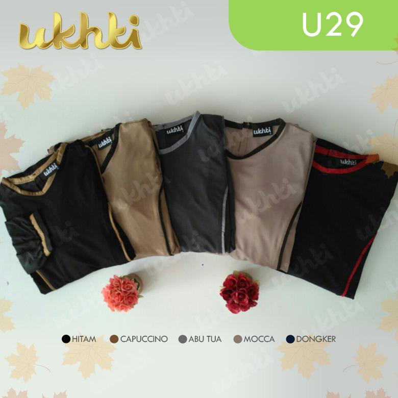 Ukhti Gamis Jersey Premium U29