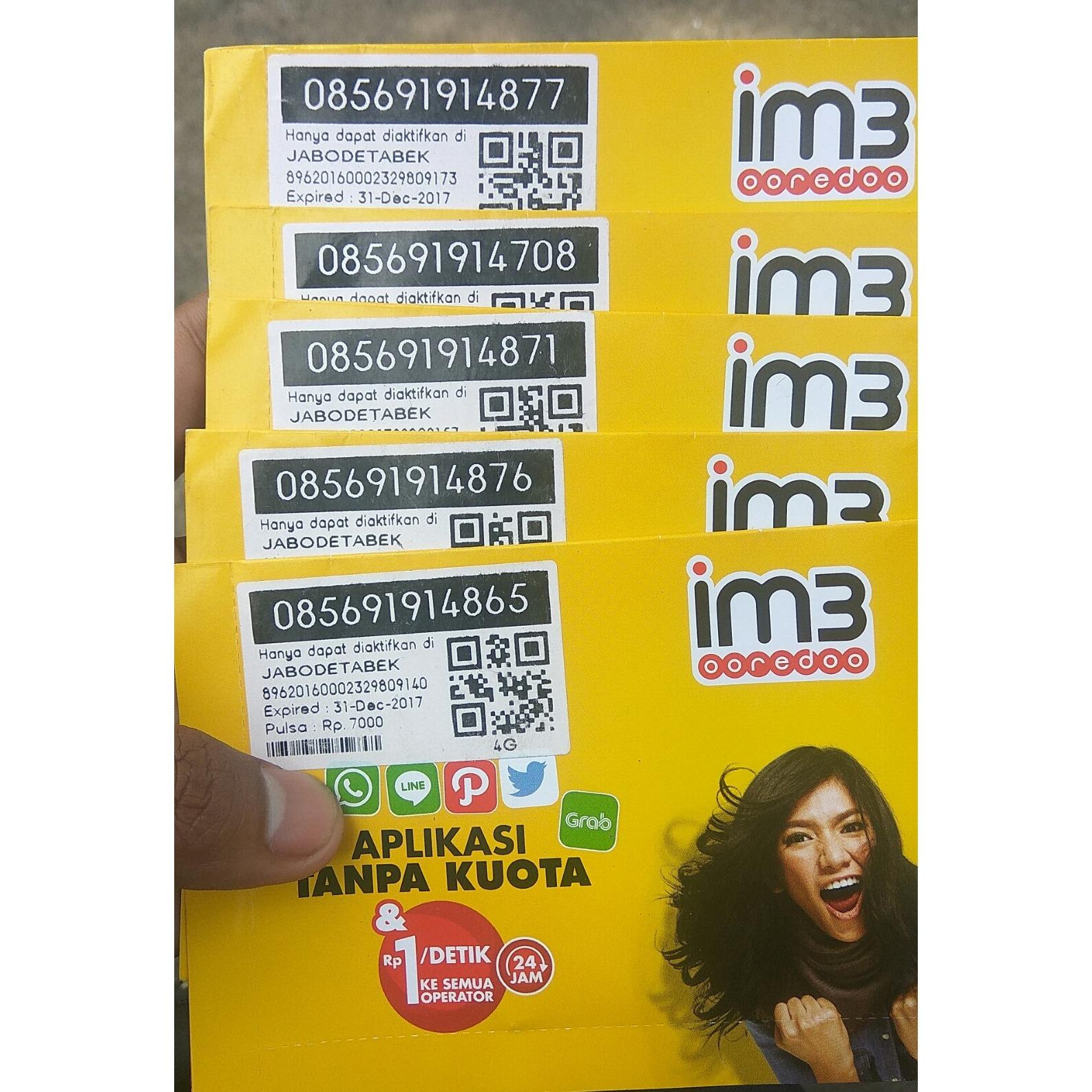 Perdana aktif indosat pulsa 7k