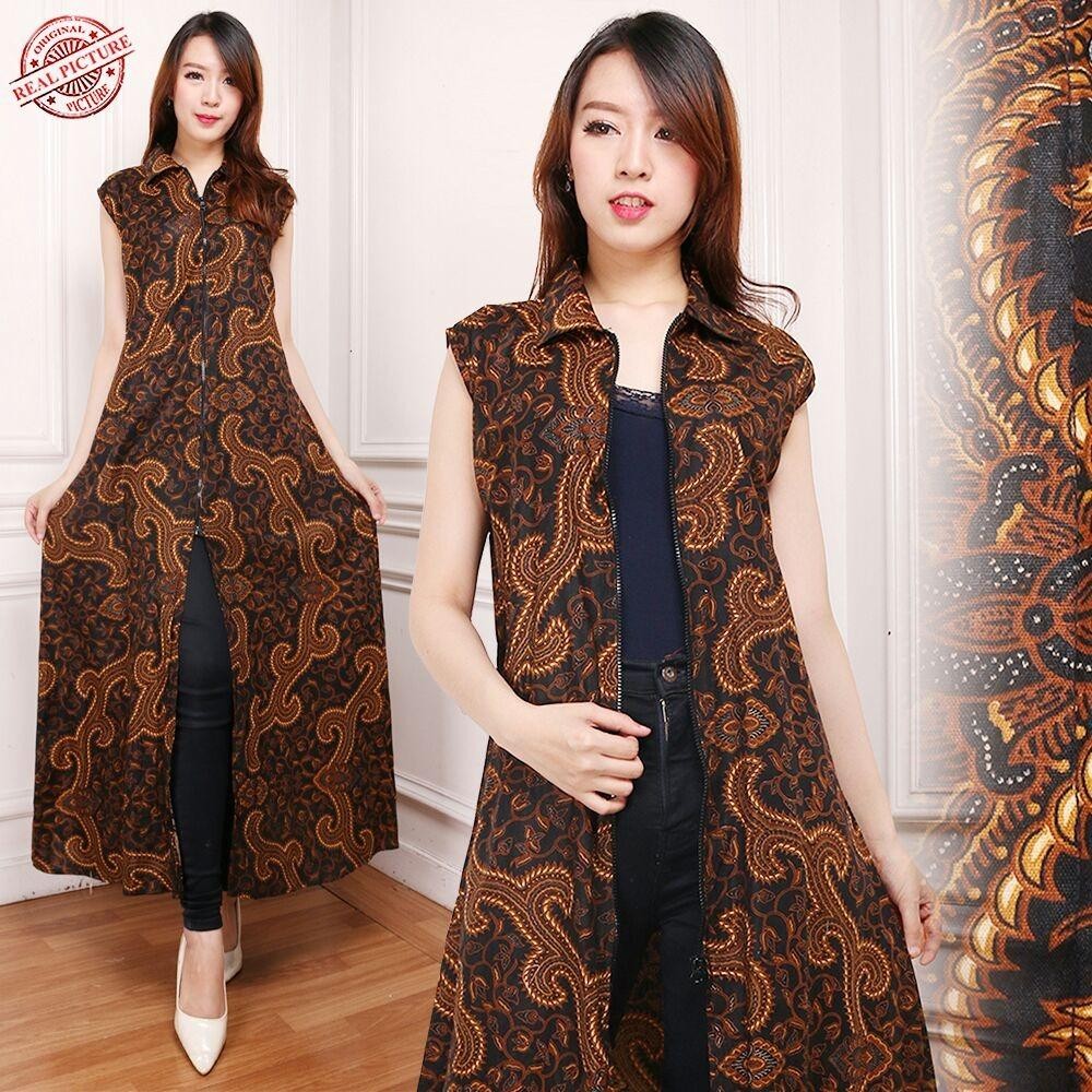 Miracle Gamis Maxi Dress Bella Longdress Terusan Batik Wanita