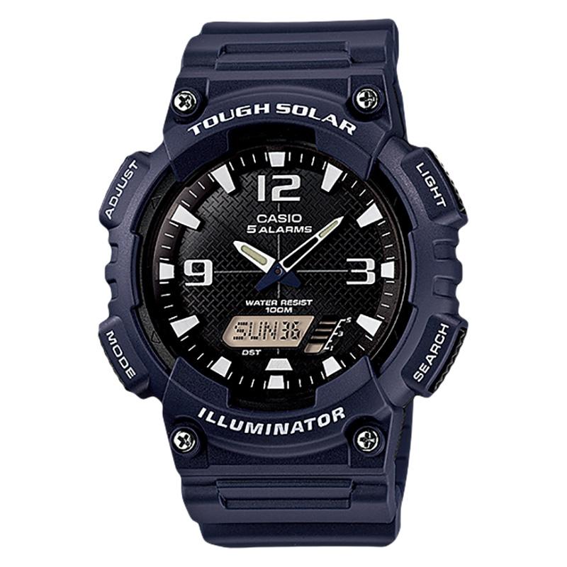 Casio AQ-S810W-2A2VDF Jam Tangan Pria Rubber/Silicon/Resin/Karet