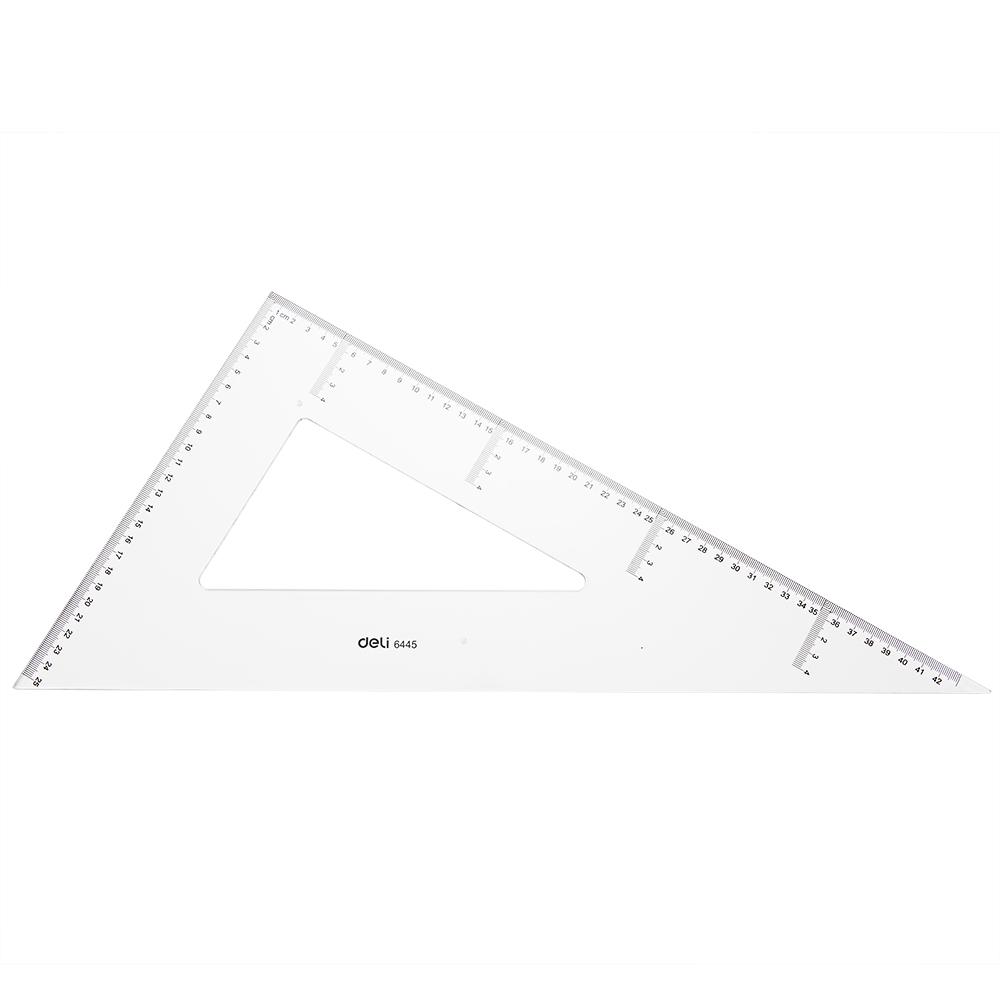 Deli E6445 Drafting/Drafting - Set Square 2pcs 43cm Januari 2019 - 3 Deli E6445 Drafting/Drafting - Set Square 2pcs 43cm - 3